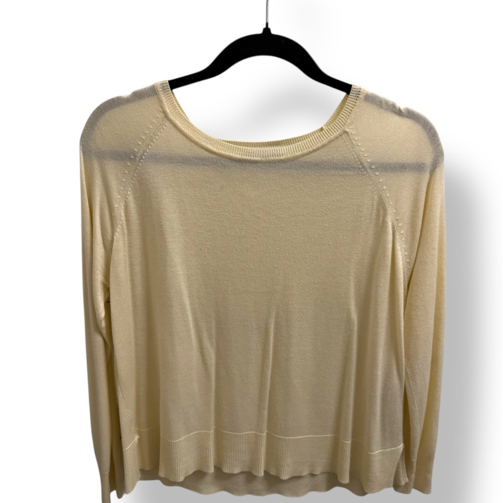 ZARA Cream Long Sleeve